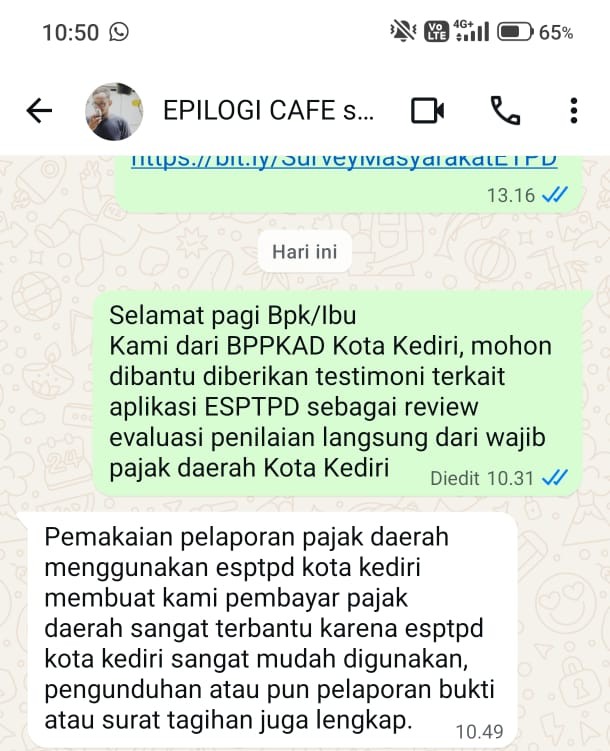 Testimoni Epilogi Coffee