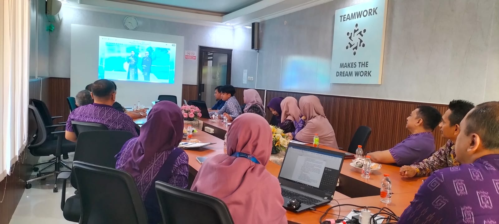 Wakil Wali Kota Kediri Qowimuddin Thoha mengikuti Rakornas P2DD 2026 secara virtual